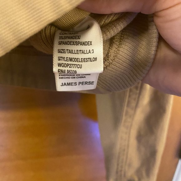 Standard James Perse Khaki Canvas Jacket Size 3 - Picture 5 of 5